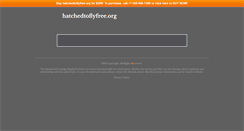 Desktop Screenshot of hatchedtoflyfree.org